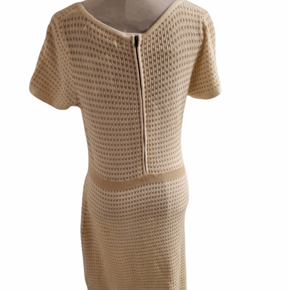 Anthropologie Sparrow Gold Gilt Dress - Picture 3 of 7